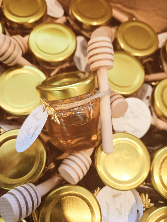 Honey Jars (With Custom Tag)